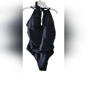 Beautikini Black Halter Swimsuit